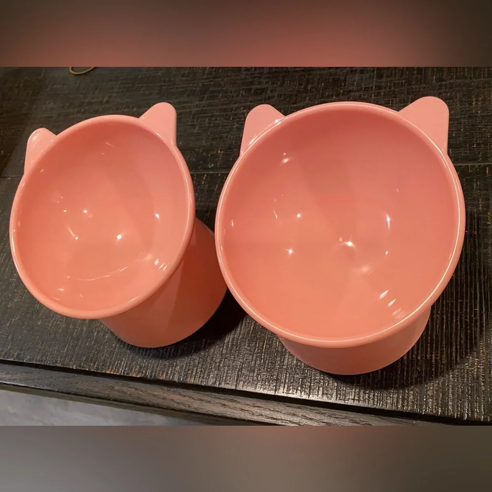 2 cat or dog bowls NEW